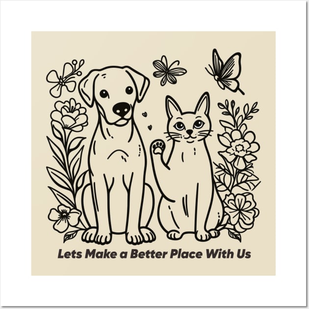 cute pets Wall Art by Martincreative